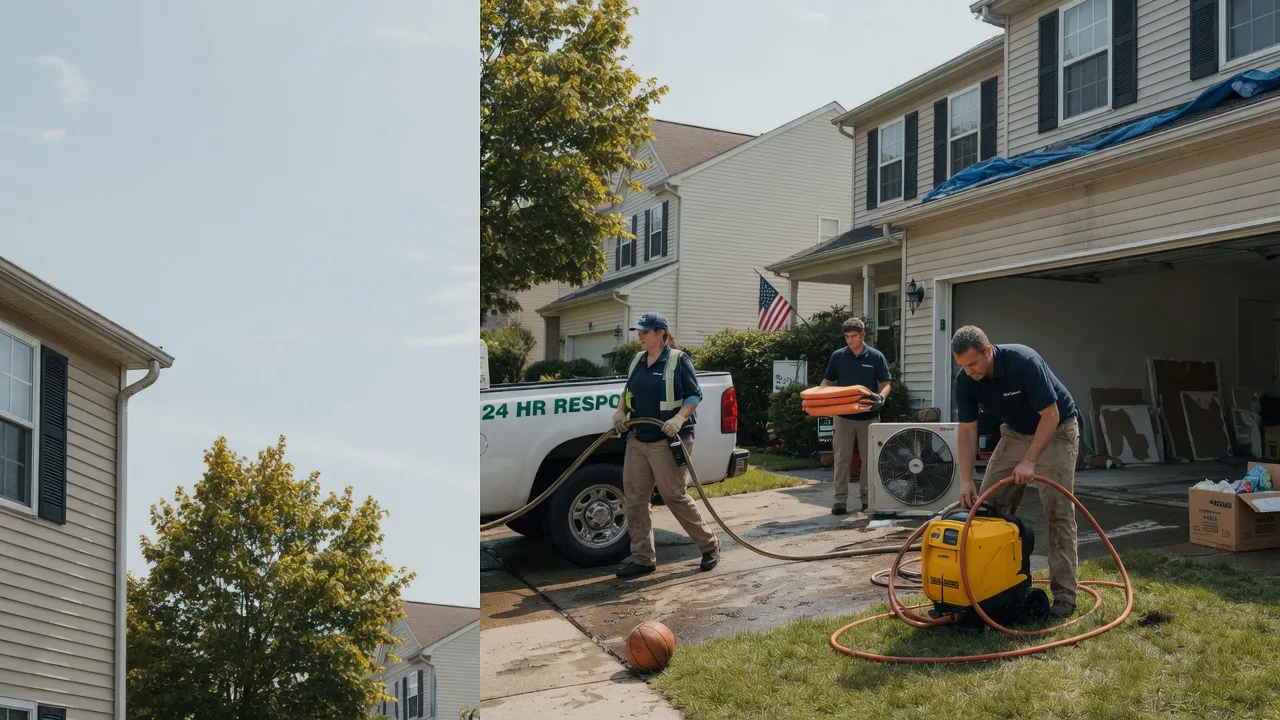 Emergency Water Damage Restoration in Mustang, OK near me